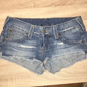 True religion jean shorts